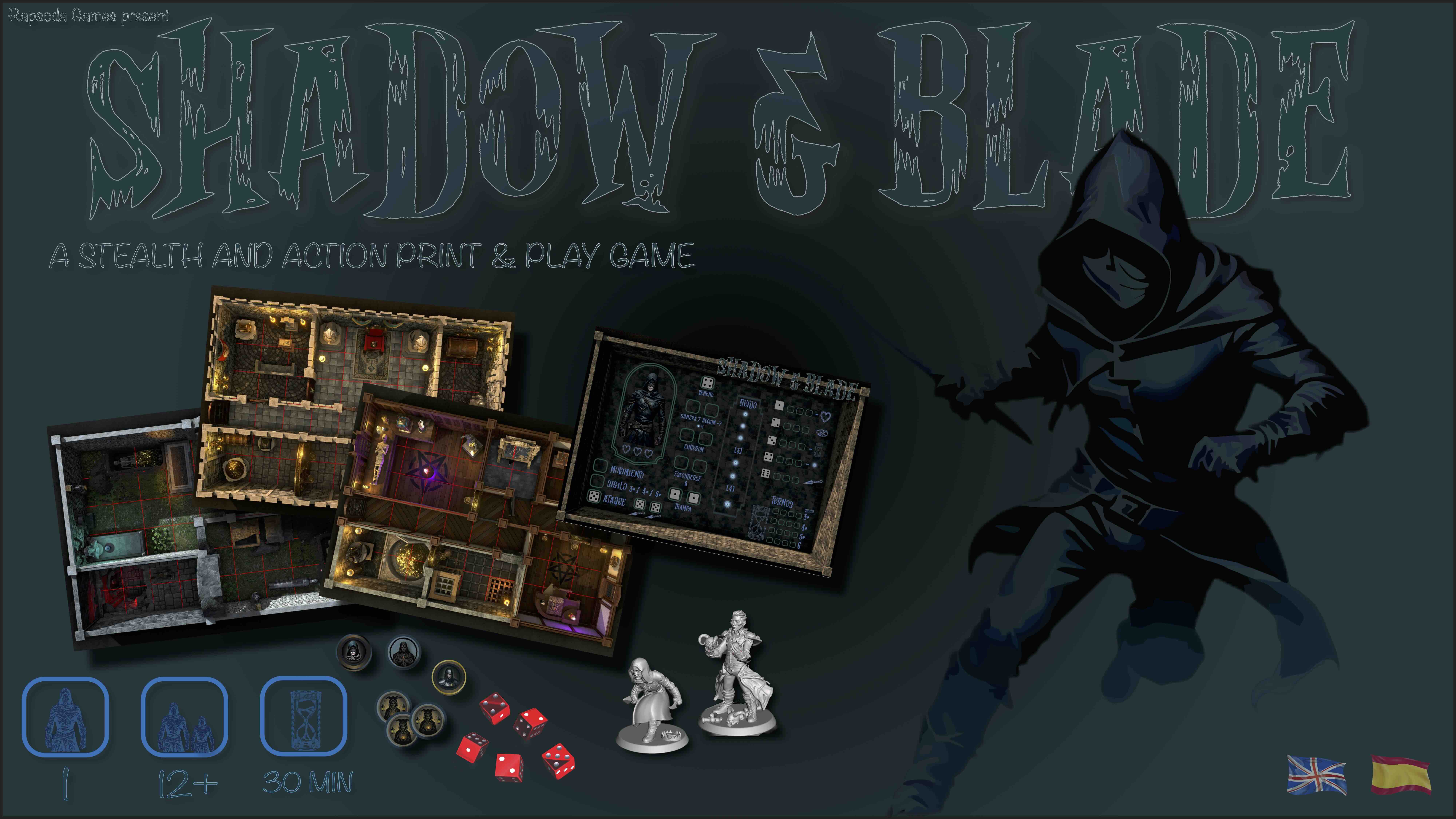 Cartel de Shadow & Blade